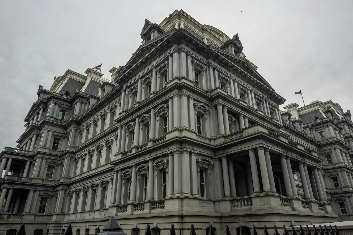 The Eisenhower Executive Office Building in Washington DC