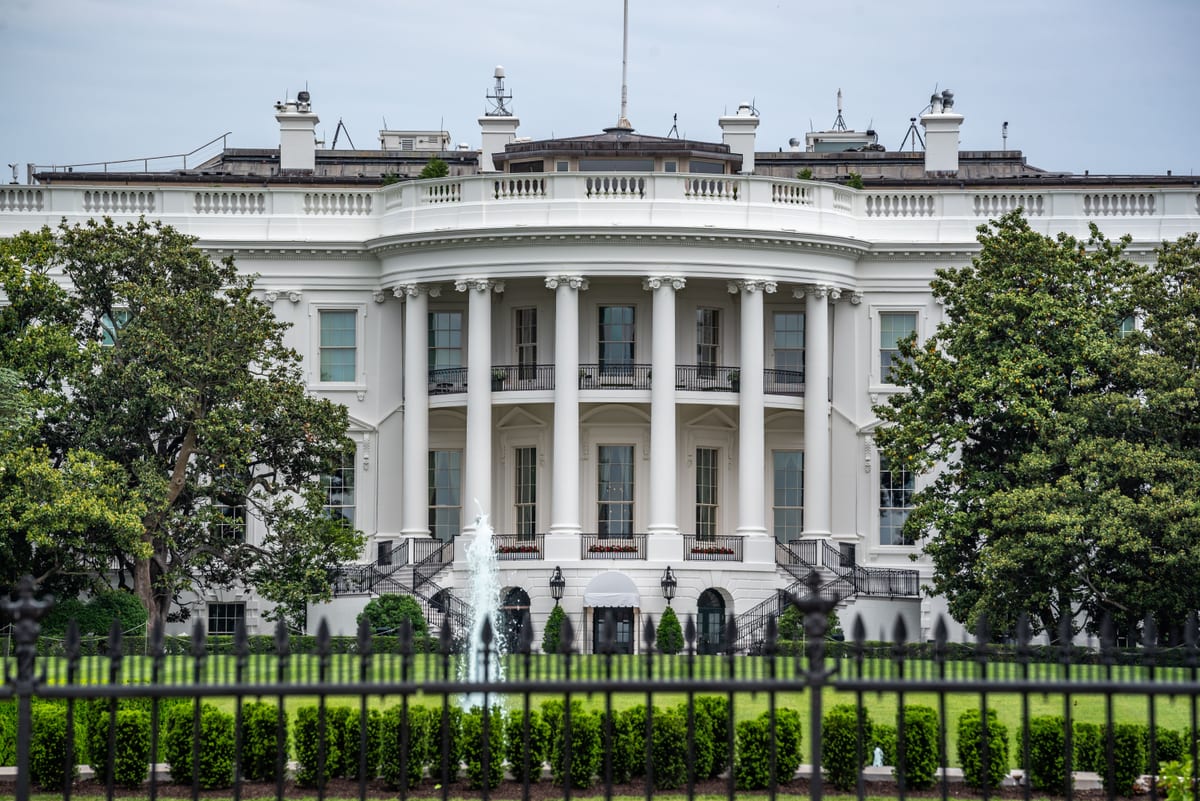 The White House in Washington DC