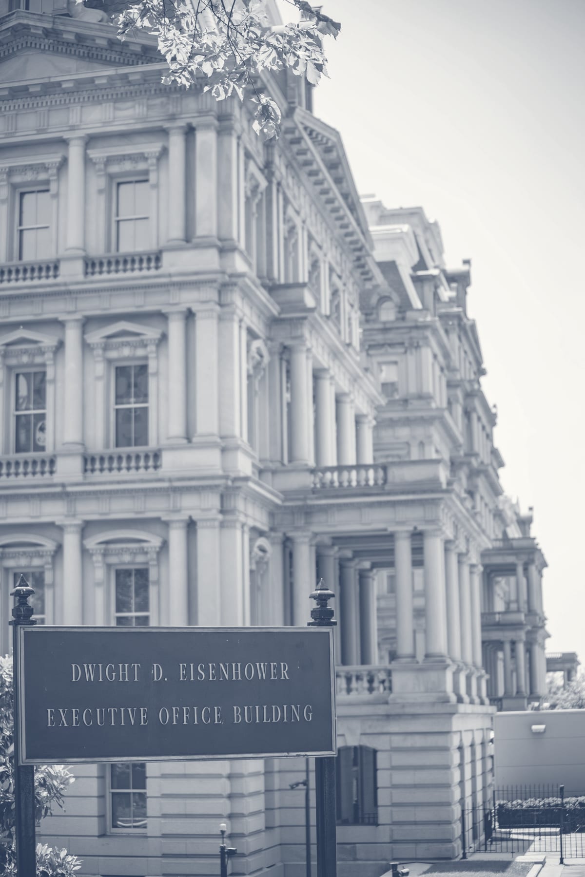 Eisenhower Executive Office Building in Washington DC where PIV access is required