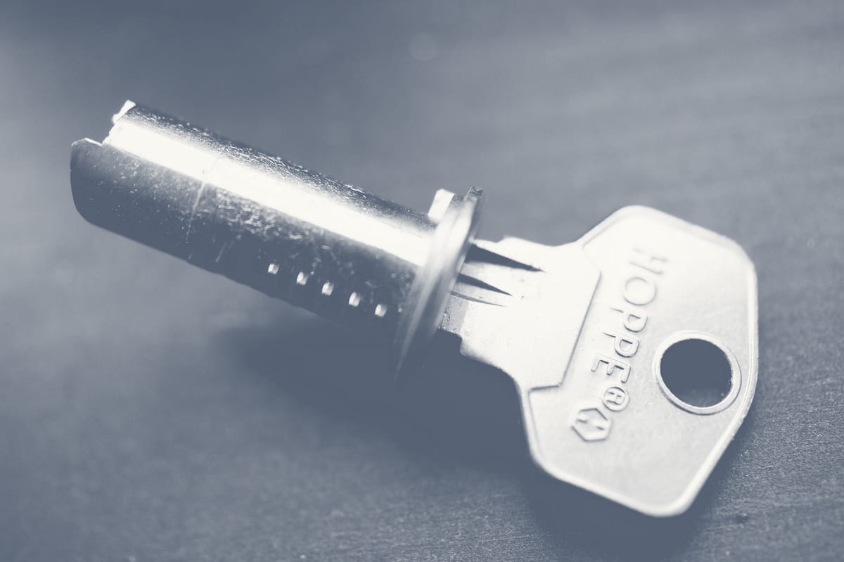 Commercial grade door lock with security deadbolt and lever trim hardware