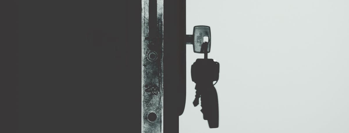 Lock cylinder pin tumbler mechanism showing the keying hierarchy used in master key systems